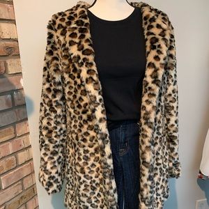 Leopard coat